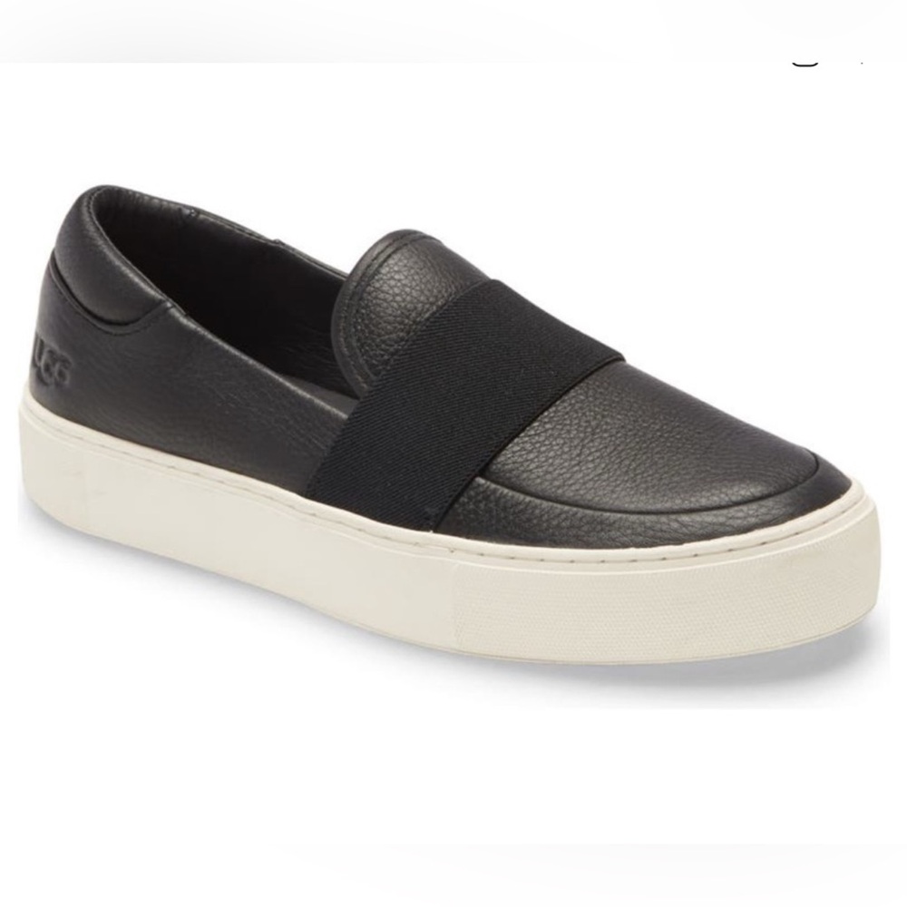Ugg Chayze Platform Leather Slip on Sneaker, size 9